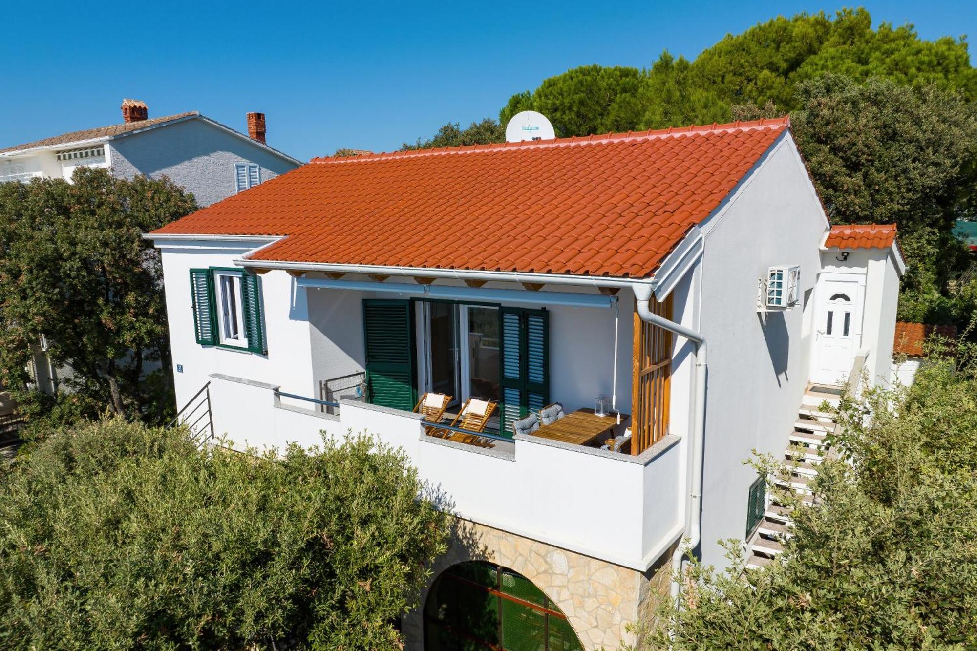 Horizonte apartman Mandre Exterior foto
