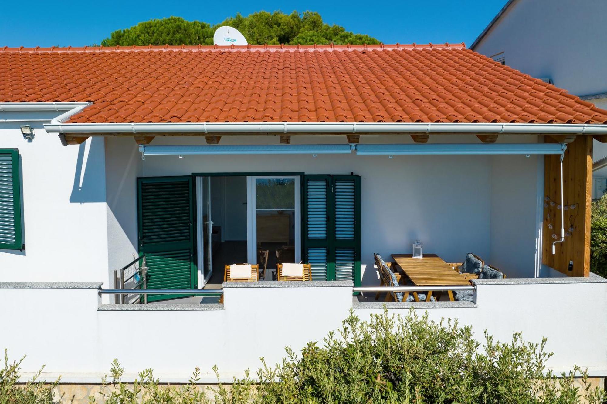 Horizonte apartman Mandre Exterior foto